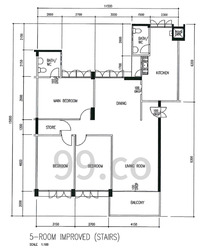 Blk 159 Chong Pang Vista (Yishun), HDB 5 Rooms #548773901